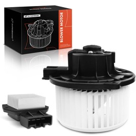 A-Premium HVAC Heater Blower Motor and Resistor Assembly Compatible with Toyota Vehicle - Avalon 2000 2001 2002 2003 2004 - Front Side, Replace# 8710307020, 871030E010, 2-PC Set