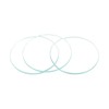 sourcing map 8 Pack 27 mm Crystal Lens Single Dome