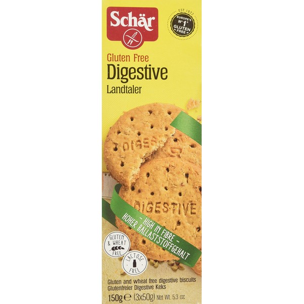 Schar Digestive Biscuits 150 g (Pack of 3)