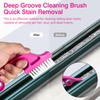 Jaasuee Window Track Cleaning Brush Set - 2 Pack Window
