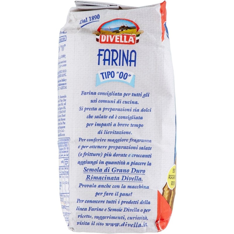 Pastificio Divella Farina Flour Type 00 (1 x 1000g)