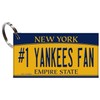 #1 Yankees Fan Bumper Sticker & Key Chain Combination Bundle