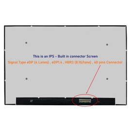 TECHNOLOGYVS Compatible with XMG Pro 16 Studio (M23) 16.0" Display IPS Screen Monitor Panel LED LCD 40 Pins 2560x1600 WQXGA 165Hz