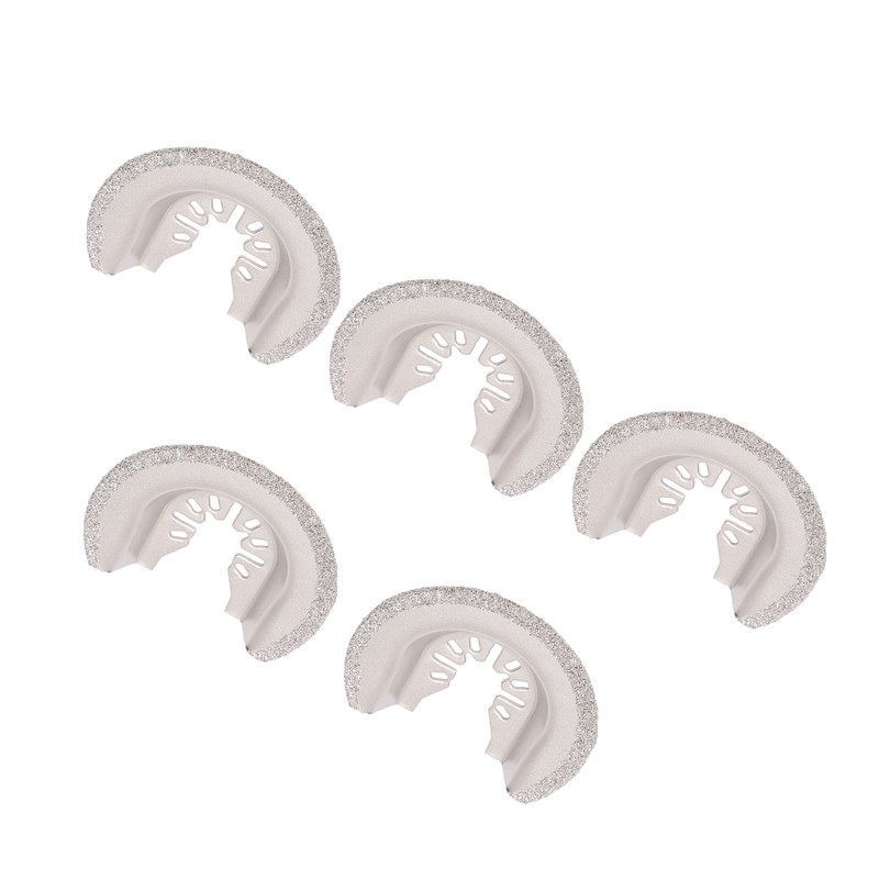 5Pcs Oscillating Saw Blades Universal Diamond Carbide for Tile Grout