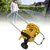 Luqeeg Garden Hose Reel Cart, G1/2 Aluminum Water Hose Cart