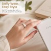 4 Pack Ultra Thin TPU Ring Covers for Oura Ring