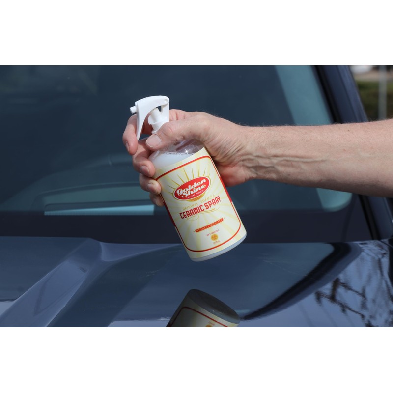 Golden Shine Ceramic Spray Protective Paint Sealant for Cars and