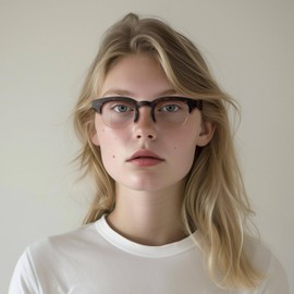 LONDON MOLE® Courier reading glasses | Modern vintage browline readers | Men’s Women’s Unisex | Spring hinges