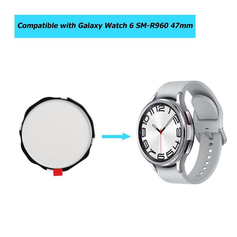 Vvsialeek New Touch Screen Digitizer Replacement for Galaxy Watch 6