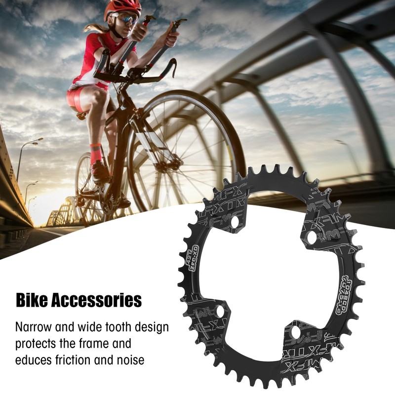 FMFXTR 104BCD Crankset Chainring Aluminum Alloy Positive and Negative 42T