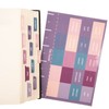 Lumintutu Laminated Planner Monthly Stickers,40 Adhesive Plan Tabs Accessories for