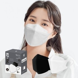 Sugarpo KF94 health mask large size 50 sheets black