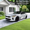 BOGAR TECH DESIGNS Front Lower Lip Chrome Delete Overlay Film