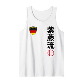 Team Karate Shito Ryu German Flag Japanese Martial Arts Tank Top