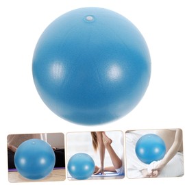 Parliky 9 Gym Ball Stability Balls for Exercise Fitness Slam Therapy Balls Bat Spiky Exercise Equipment Bender Ball Roller Stability Ball Chair Rugby Yoga Ball Small Exercise Ball PVC Blue