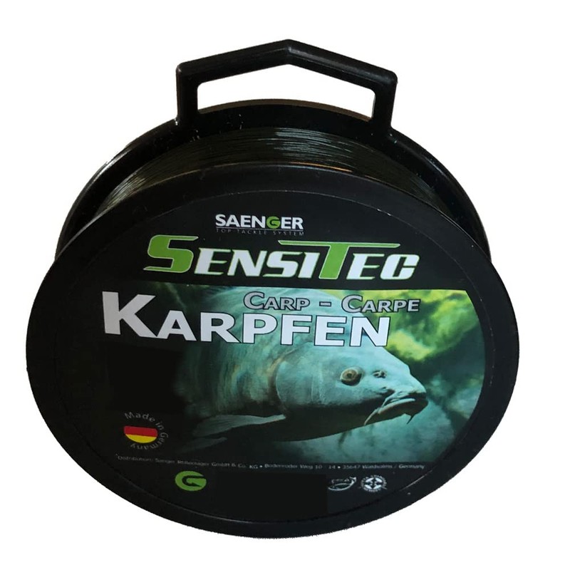 Sensitec Monofilie Nylon Fishing Line, 400 m, Target Fishing Line,
