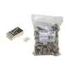 LINK PACK 100 CONNECTORS 8 POLES CAT 6 SCREENED RJ45