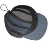 CLAPE Mesh Cap Men's Short Peak 5 Panel Baseball Cap