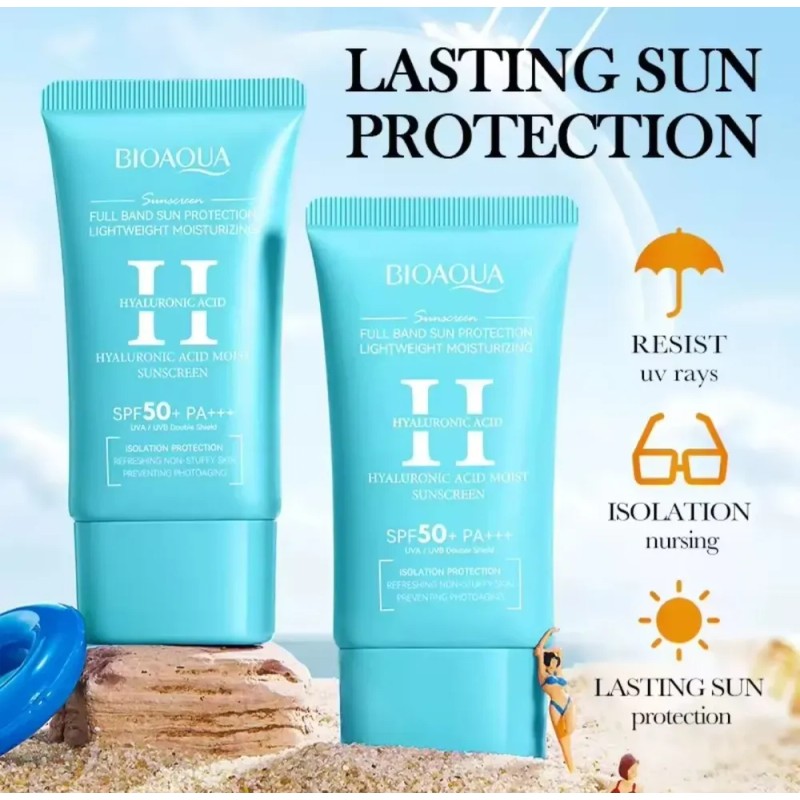 Protector Solar Acido Hialuronico Spf50 Pa+++ Fotoenvejecimi