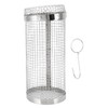 Barbecue Grilling Basket Stainless Steel Heat Resistant Rust Prevention BBQ