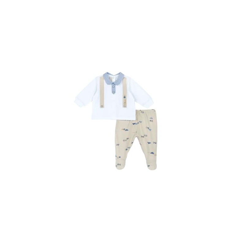 Chicco Baby Boys Completo Coprifasce E Ghettina In Cotone Pyjamas