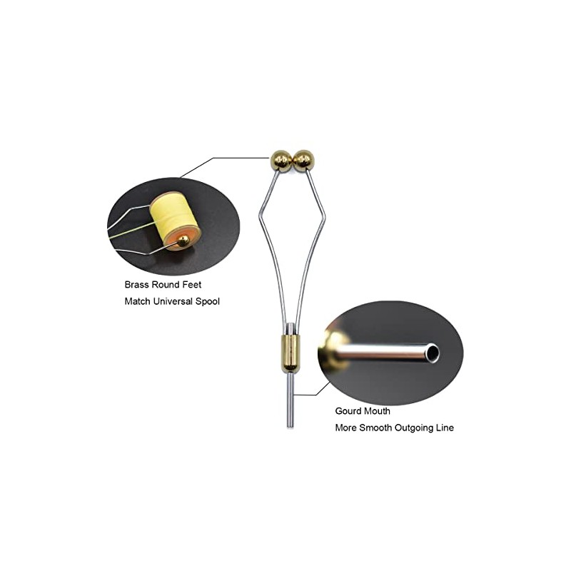 megrez sport Bobbin Holder for Fly Fishing Flies and Fly