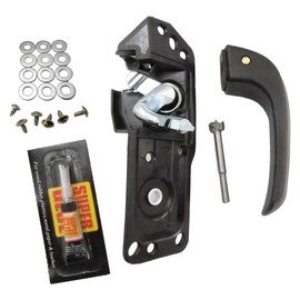 BLUE ELF Premium 20833606 20871488 80374 Door Handle Repair Kit Interior Inside LH for Sierra 1500 Sierra 1500 G*MC SL Crew Cab Rear Driver Side Interior