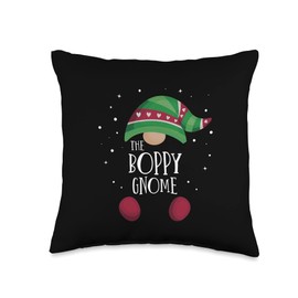 Boppy Gnome Family Matching Christmas Pajamas Boppy Throw Pillow