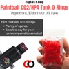 100 Poliuretano CO2/HPA tanque o-anillos (90 durómetro) [rojo]