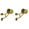 Athletic Bar Collared Ballet Brackets Single (Pair) Fixed Height Wall