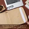 Marspark in Case I Die Binder Important Document Organizer with