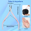 Makartt Cuticle Nippers - 7mm Blade Cuticle Trimmer with Dual