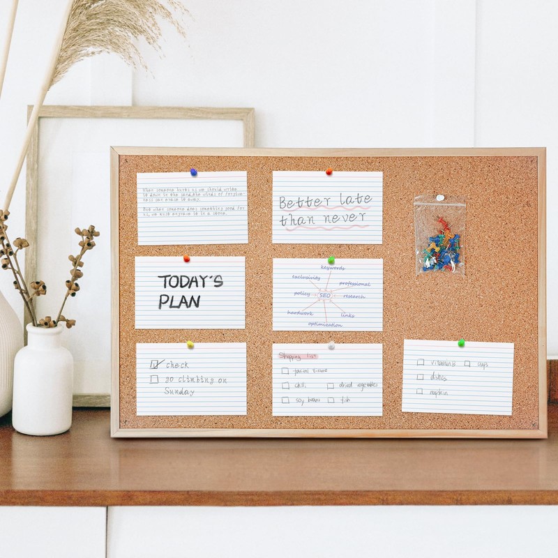 Heavy Weight Index Cards 3x5 Ruled - Goefun 240GSM/90LB 100