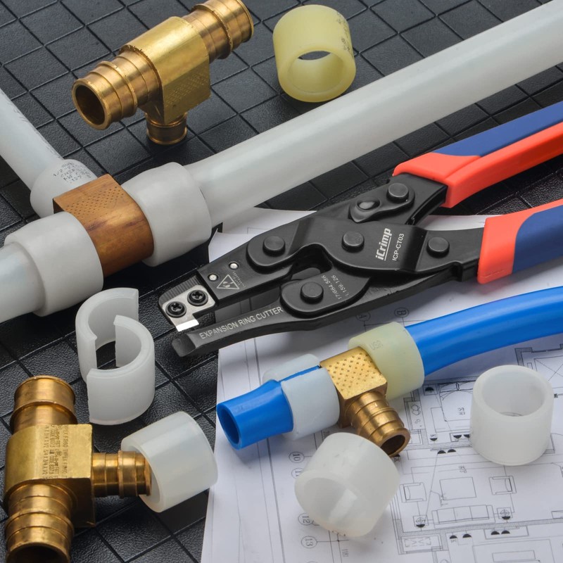 iCrimp PEX Expansion Rings Removal Tool for 1/2,5/8,3/4 &1 in.