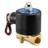 Heschen Brass Electric Solenoid Valve, 2W-040-10, PT3/8'' Port, DC24V, Direct