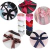 David accessories Satin Ribbon with Silver Edges 1.5 Inch Wide