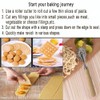 MTOMDY Pastry Wheel Cutter,Pastry and Pasta Cutter Wheel,For Ravioli, Pasta,