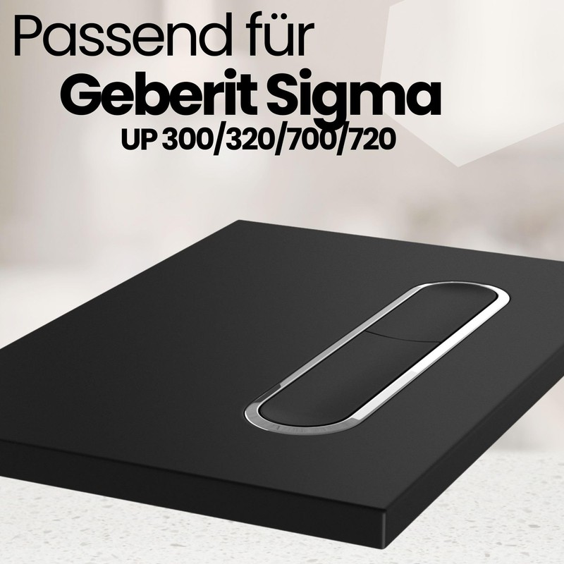 MYLAVABO Push Plate Toilet Actuator Plate Suitable for Geberit Sigma