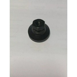 TQM Leveling Pad, Steel , Black Oxide, 1" Base,  1/4-20 Socket, LBK-6