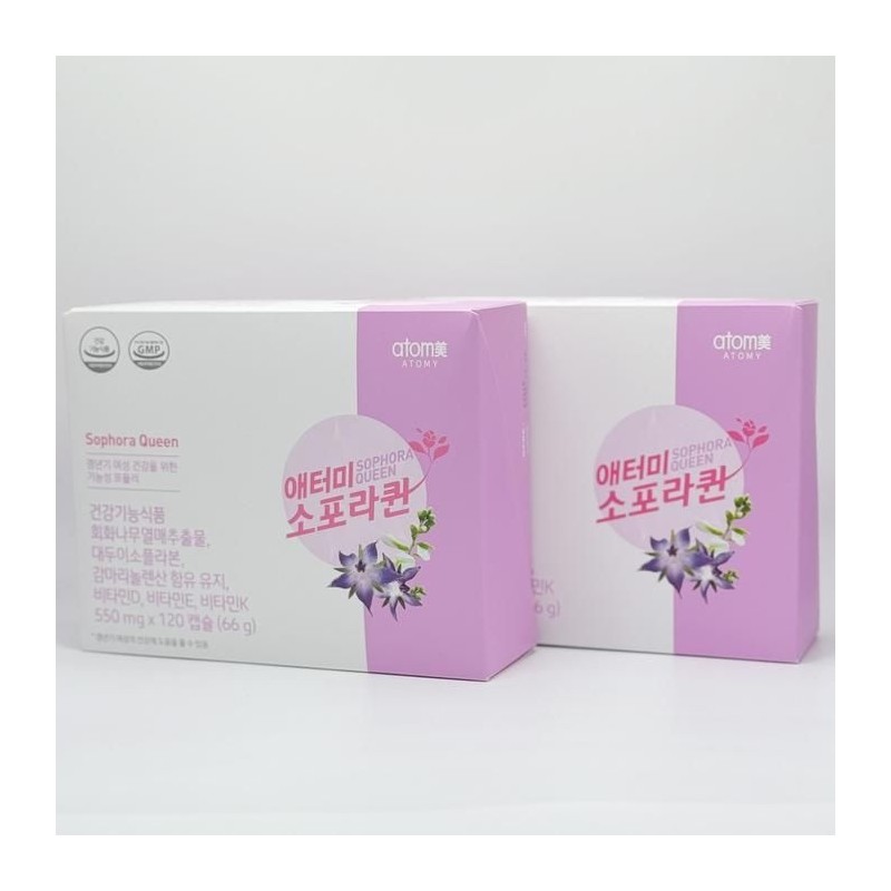 Atomy Sophoraquin 120 capsules x 2 for menopausal women /