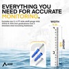 AdirPro 4" Wide Stream Gauge - Heavy Duty & All