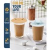 Neepanda 2 Pack Silicone Lids Cup Covers, 4.3 Inch Drink