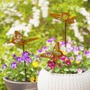 Decorative Garden Stakes, Butterfly Metal Decor for Lawn, Patio and