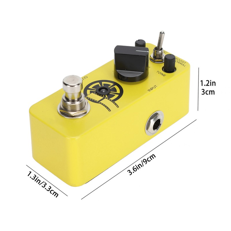 Overdrive Pedal Boost and Normal 2 Modes True Bypass Overdrive