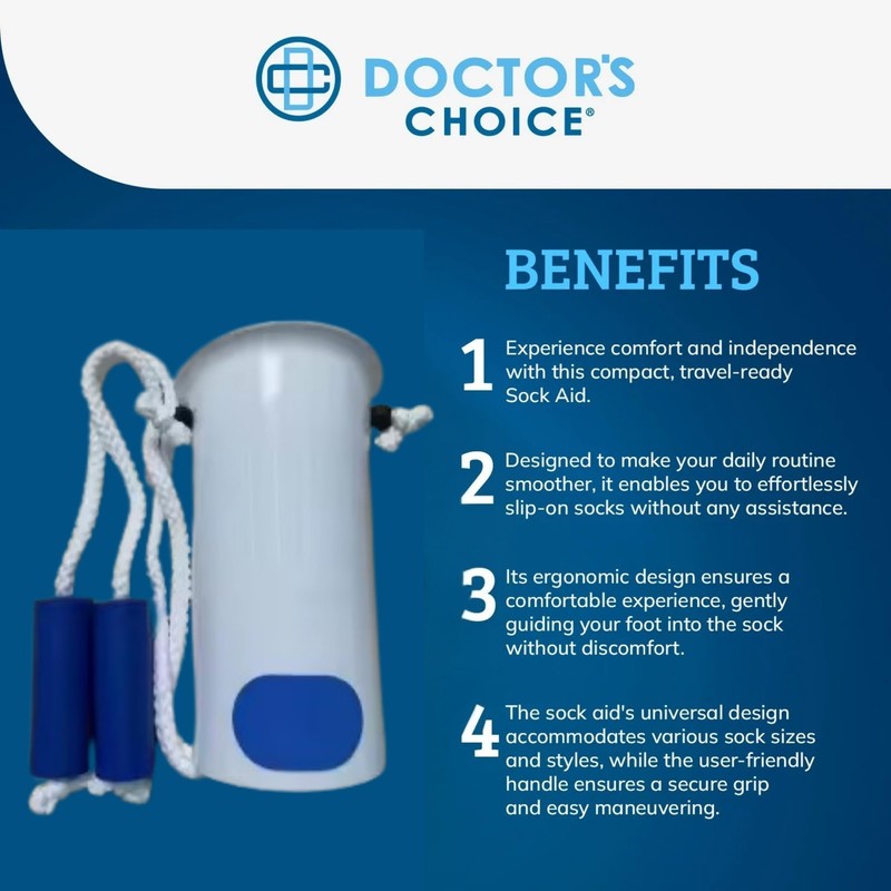 Sock Aids for Putting Socks On and Off, Easy to