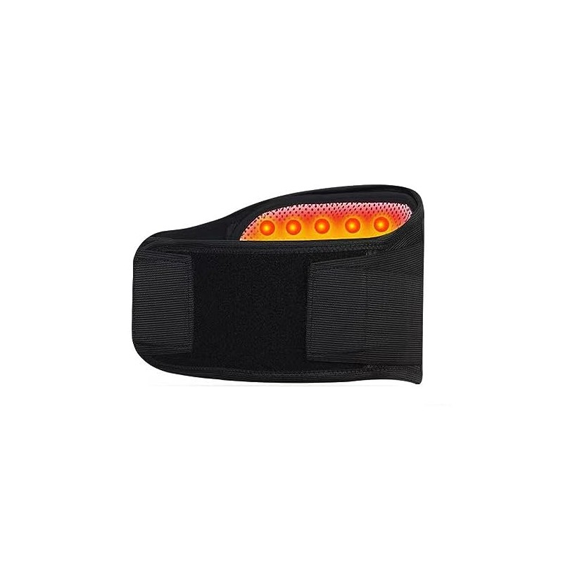 Faja Protectora Lumbar Autocalentable Cinturón Magnético Para Aliviar El Dolor