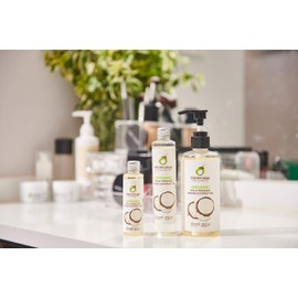 Tropicana 100% Organic Extra Virgin Coconut Oil for Healthy Skin and Hair 250 Ml (8.82 Oz),pump,organic extra virgin coconut oil cold pressed