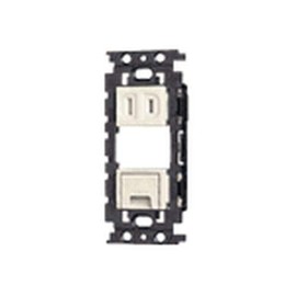 Panasonic WN15514 Embedded Insulated Door Outlet with Earth Terminal