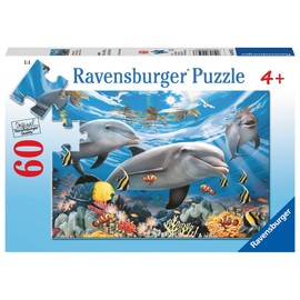 Ravensburger Caribbean Smile 60 Piece Jigsaw Puzzle for Kids – Every Piece is Unique, Pieces Fit Together Perfectly