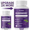 Elvera Elderberry Gut Support Complex - Organic Black Elderberry Soft